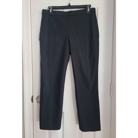 Theory Slim Pants in Stretch Cotton 6 - Picture 2 of 10